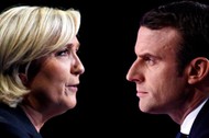 Marine Le Pen Emmanuel Macron Francja polityka