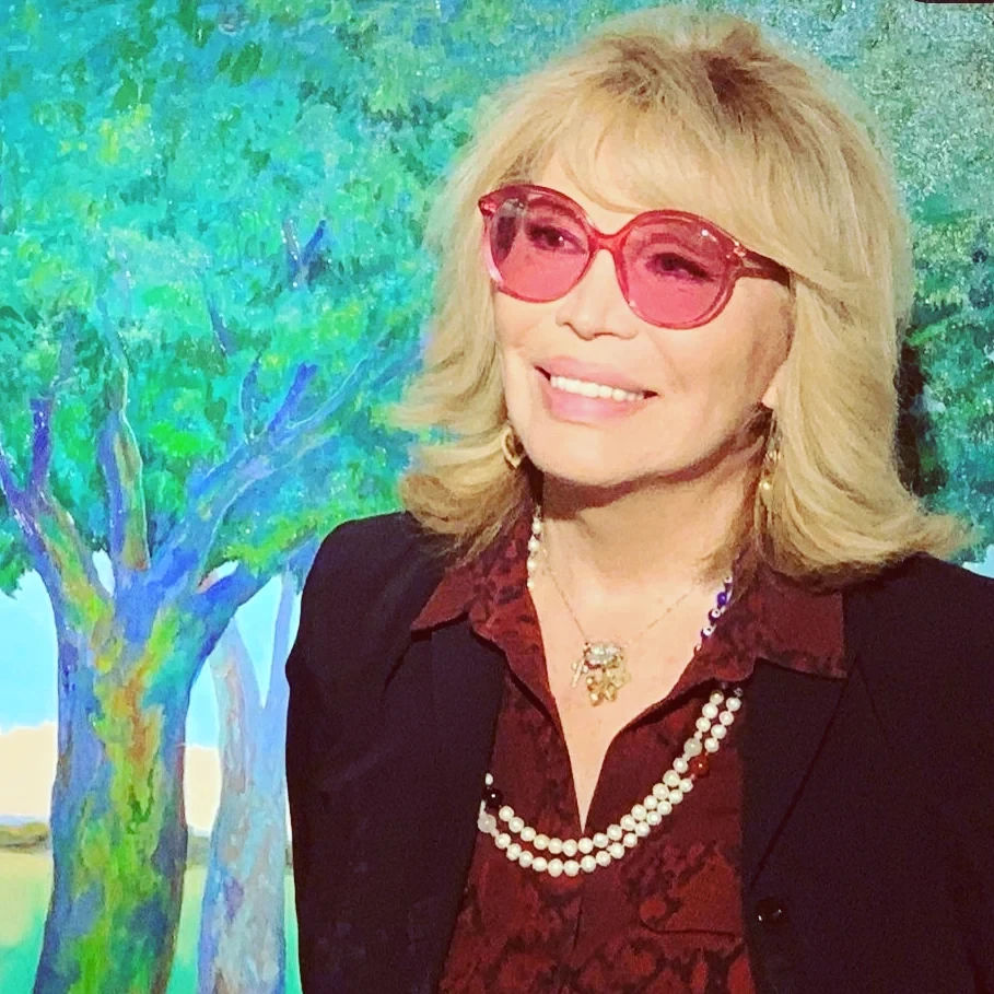 Francúzska popkultúrna ikona Amanda Lear.