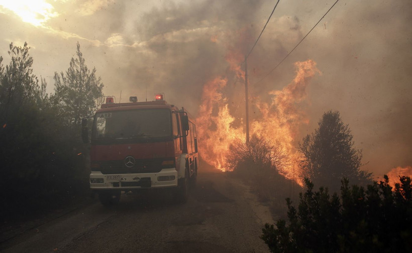 Pożary w Grecji: ponad 60 osób zabitych