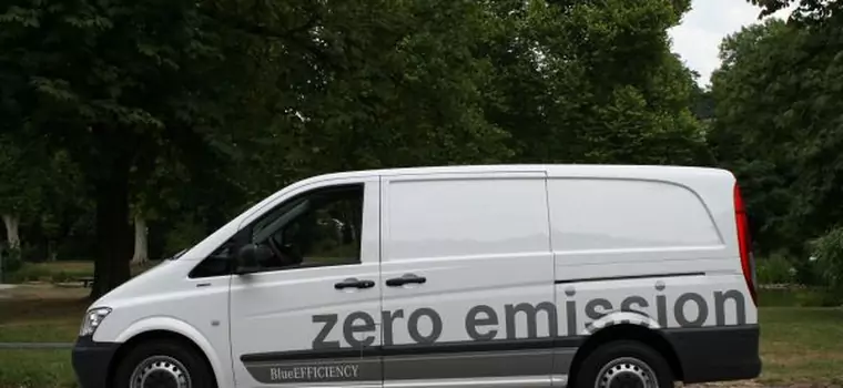 Mercedes Vito E-CELL: bez spalin, bez hałasu