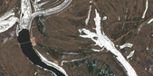 Zdjęcia satelitarne opublikowane przez firmę Maxar