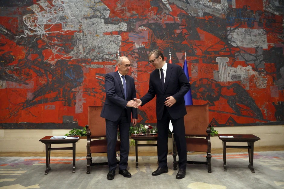 Poseta predsednika Švajcarske Konfederacije Gi Parmelana