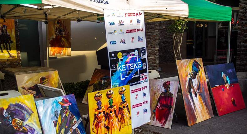 Keteke Arts Fair at the Accra Mall