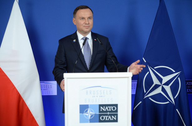 Andrzej Duda: Organizacja lotu do Brukseli na szczyt NATO zgodna z instrukcją HEAD