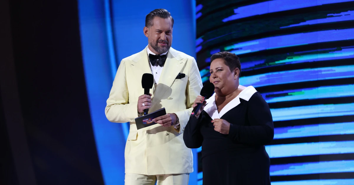 Dorota Wellman zażartowała z rodziców Marcina Prokopa. To powiedziała na scenie w Sopocie