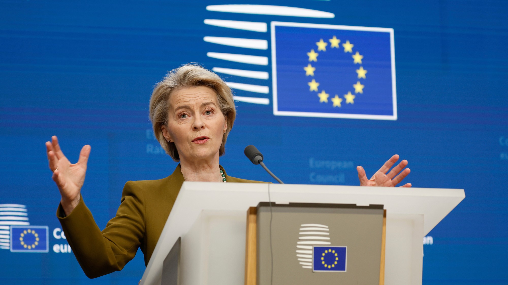 Predsedníčka Európskej komisie Ursula von der Leyenová.