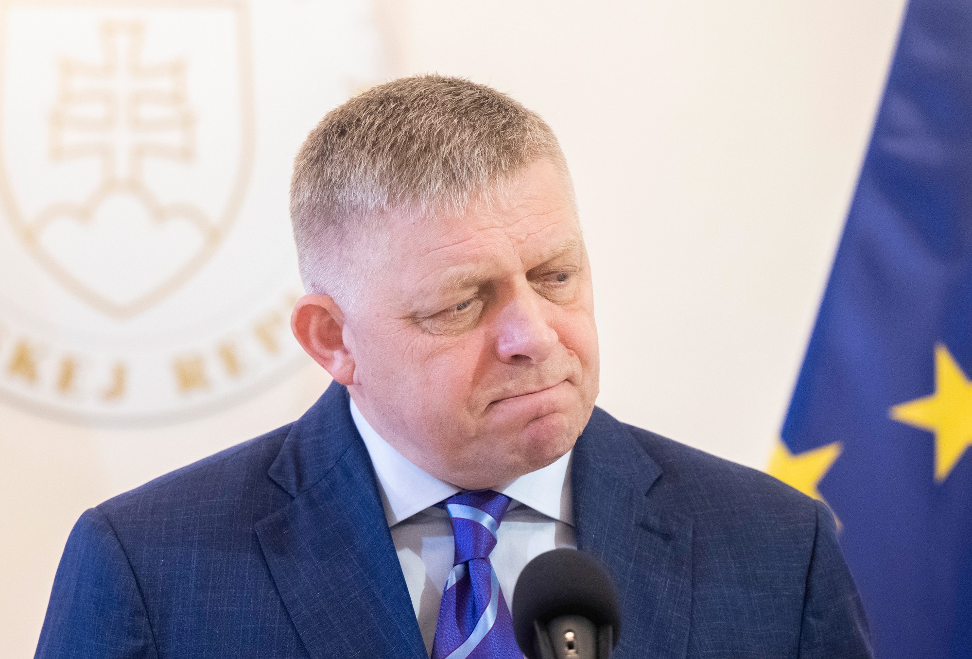 Premiér SR Robert Fico. 