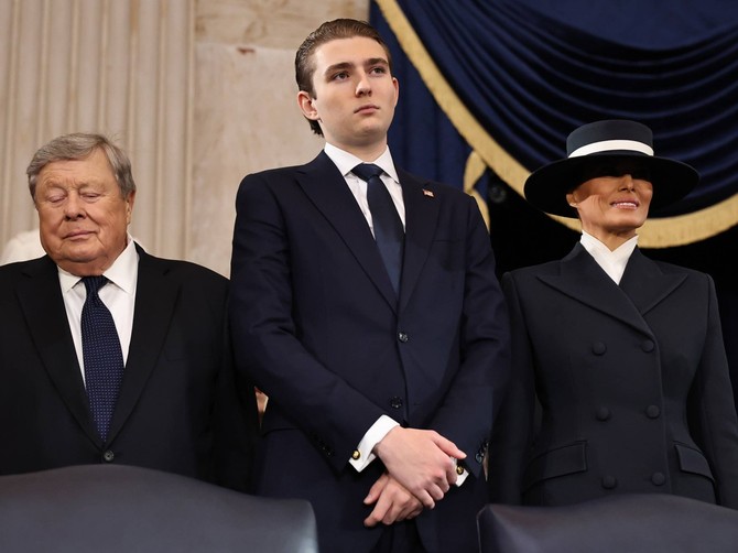 Viktor Knavs, Baron i Melanija Tramp