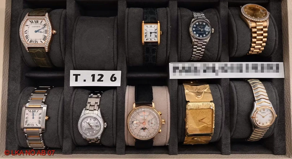 Dragocenosti zaplenjene kod Marijane M.