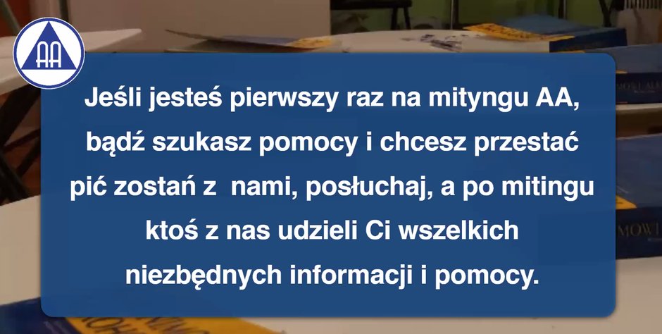 Wirtualny miting to może być pierwszy krok walce z uzależnieniem