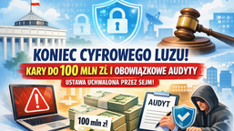 sejm uchwalił ustawę o cyberbezpieczeństwie! kary do 100 mln zł i obow