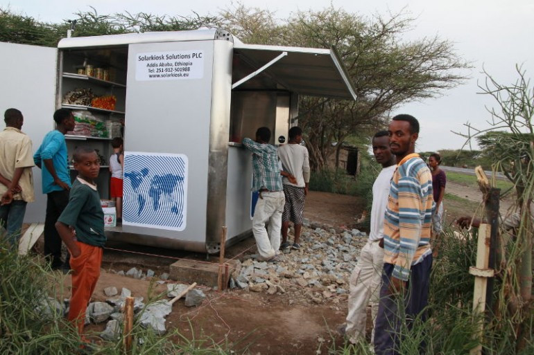 "Solarny" kiosk nadzieją dla afrykańskich wiosek
