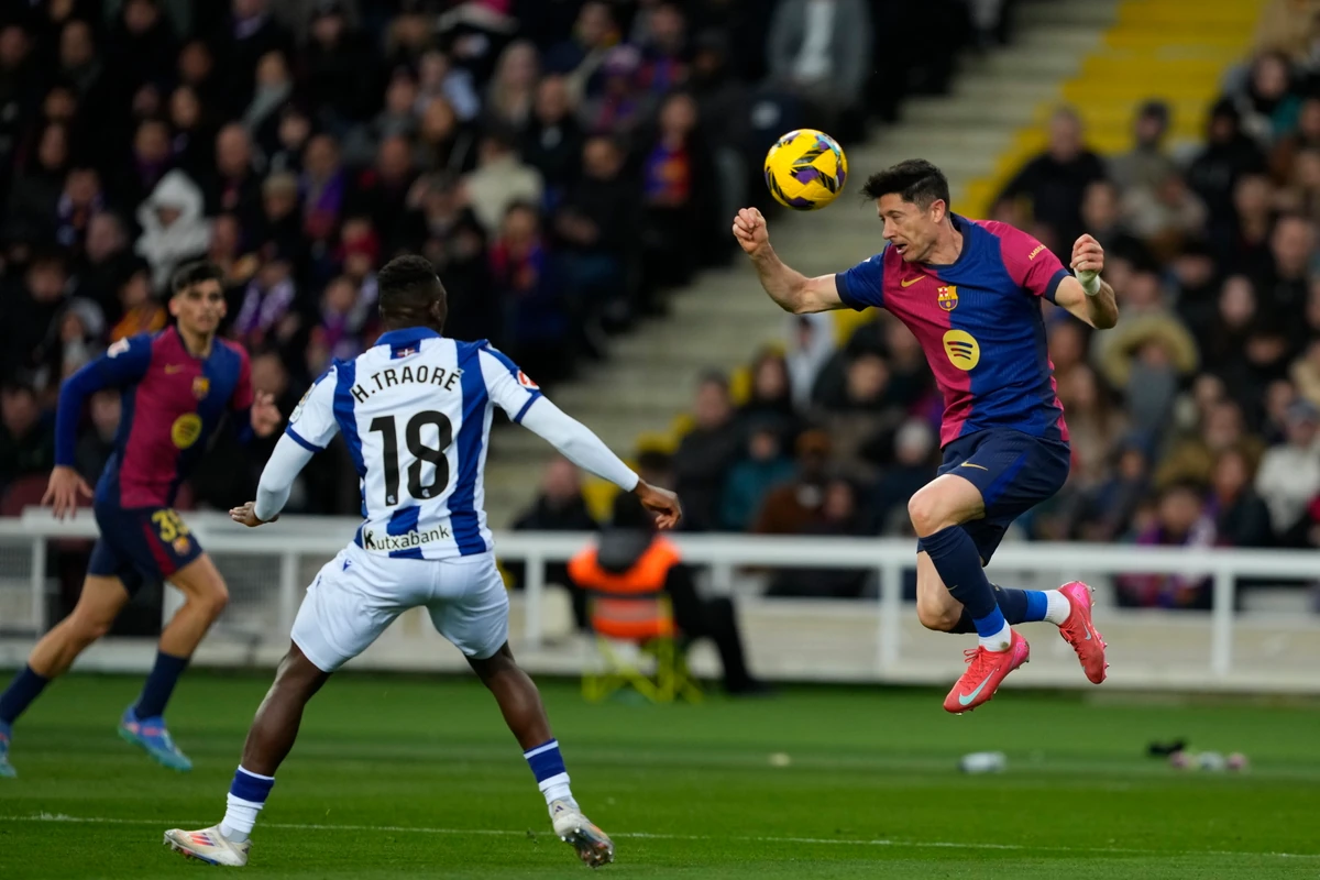 Lewandowski jak wino. W wieku 36. lat rozgrywa najlepszy sezon w Barcelonie