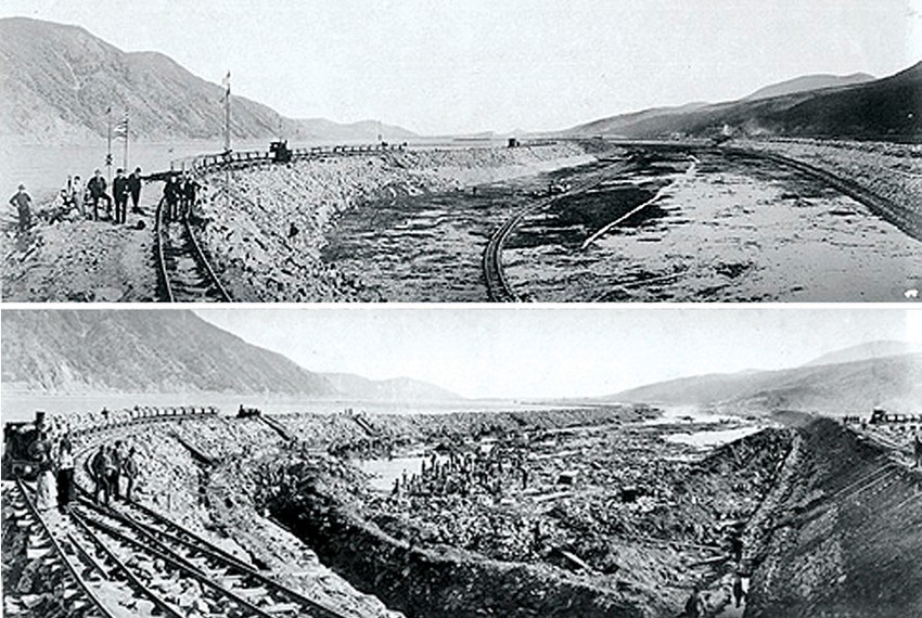 Sipski kanal u izgradnji