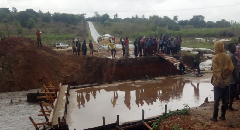 KeNHA road alert: Section of Lunga Lunga-Ukunda highway impassable