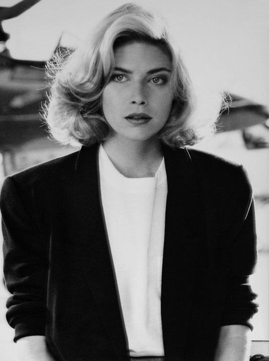 Kelly McGillis w filmie "Top Gun", 1986 r.