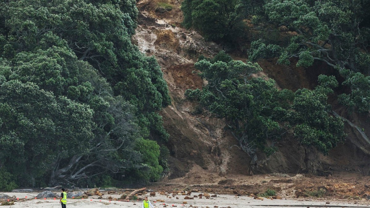 Klizište na Novom Zelandu