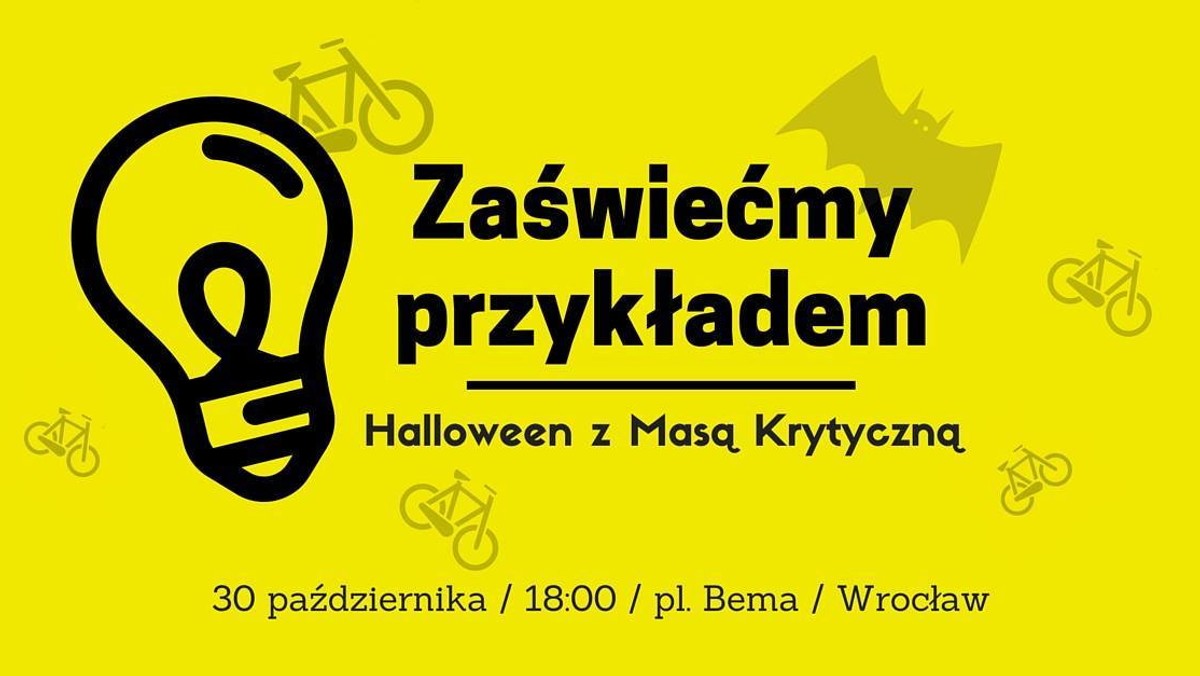 Już dzisiaj przez Wrocław przejedzie świetlna parada rowerzystów. W ten sposób organizatorzy akcji chcą zwrócić uwagę wszystkim miłośnikom dwóch kółek, by zadbali o odpowiednie oświetlenie swoich rowerów, szczególnie teraz, gdy coraz szybciej zapada zmrok. Korowód cyklistów wyruszy z placu Bema o 18.