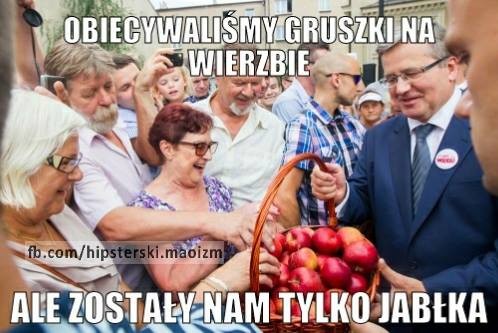 mem z Bronisławem Komorowskim / Hipsterski maoizm