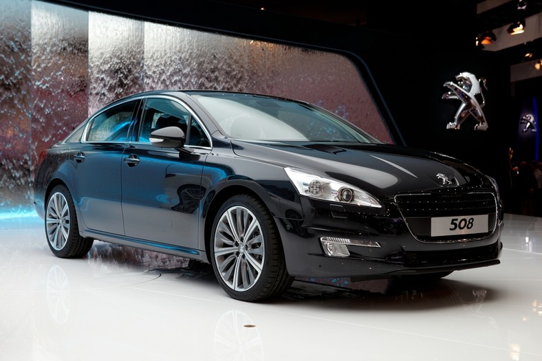 Peugeot 508 podczas Paris Motor Show. Fot.  Maksim Toome / Shutterstock.com