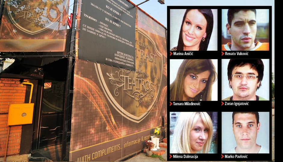 Požar u diskoteci Kontrast/Stradali