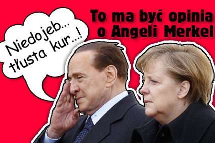 Niedojeb... tłusta kur..! - To ma być opinia o Merkel