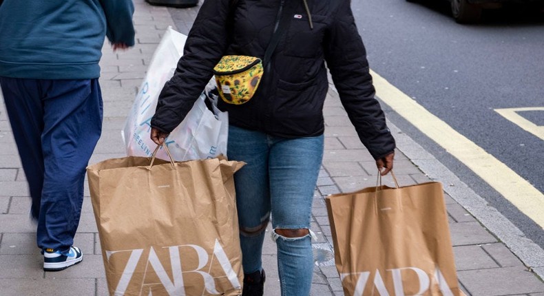 Zara is thriving amid the luxury downturn as shoppers affected by inflation search for cheaper options.Mike Kemp/Getty Images