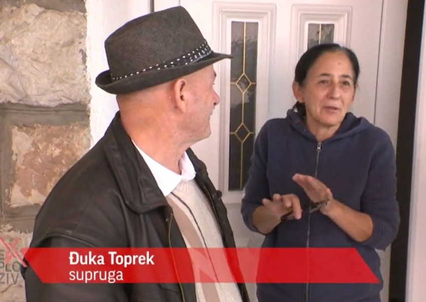 Radovan sa suprugom Đukom