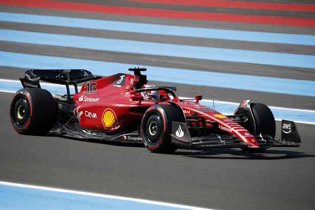 Charles Leclerc z Ferrari