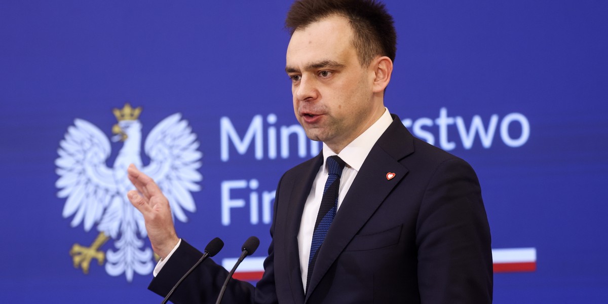 Minister finansów Andrzej Domański