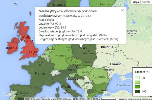 Jakich języków uczą się młodzi Europejczycy? [INFOGRAFIKI]