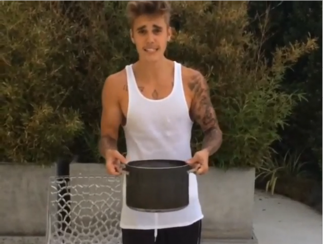 Justin Bieber ALS Ice Bucket Challenge