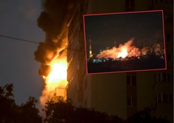 Zmasowany atak na Rosję. Płonące fabryki i paraliż na lotniskach