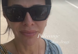 Aleksandra Jeftanović se polila kafom