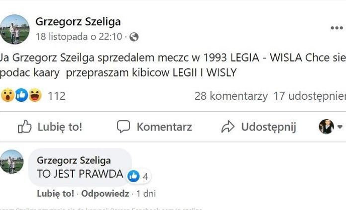 Wpis Grzegorza Szeligi