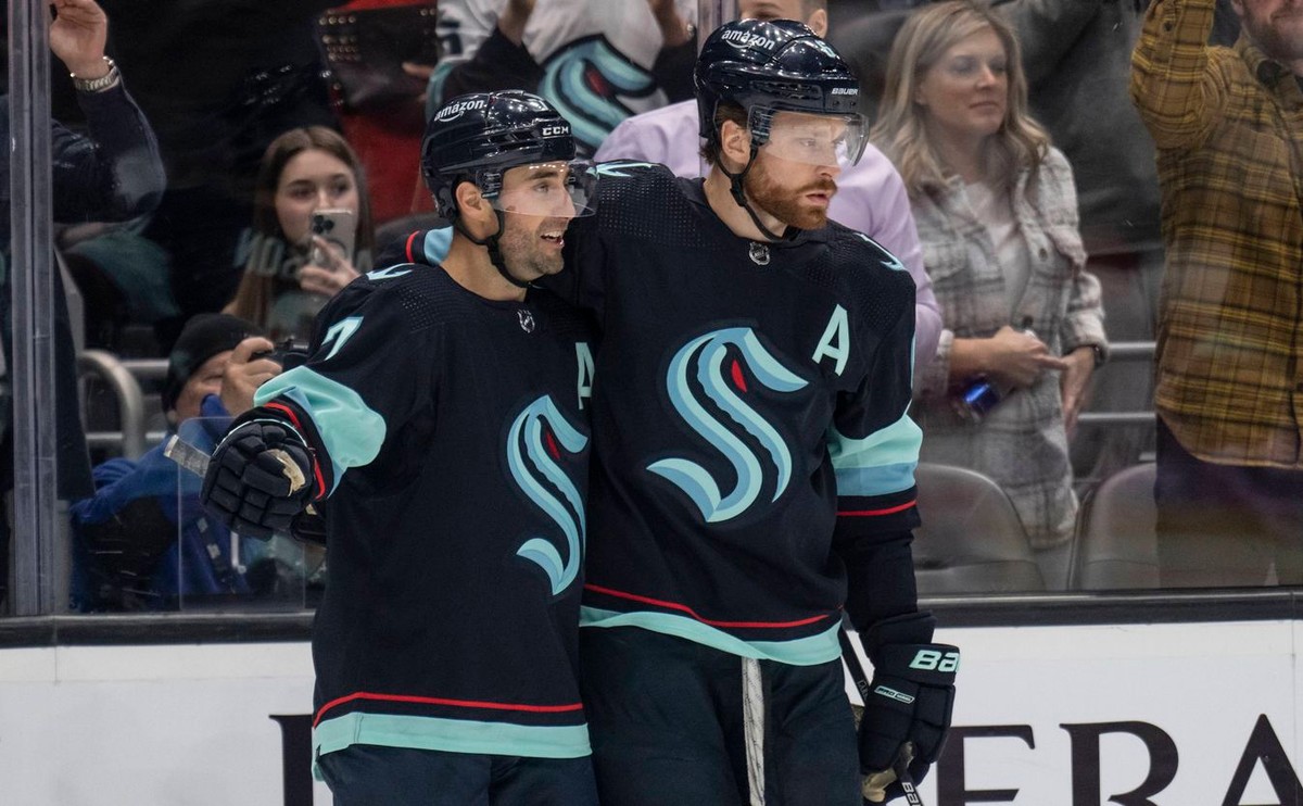 Jordan Eberle, Adam Larsson Seattle Kraken