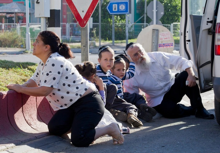 Walki w Strefie Gazy, ostrzał Izraela