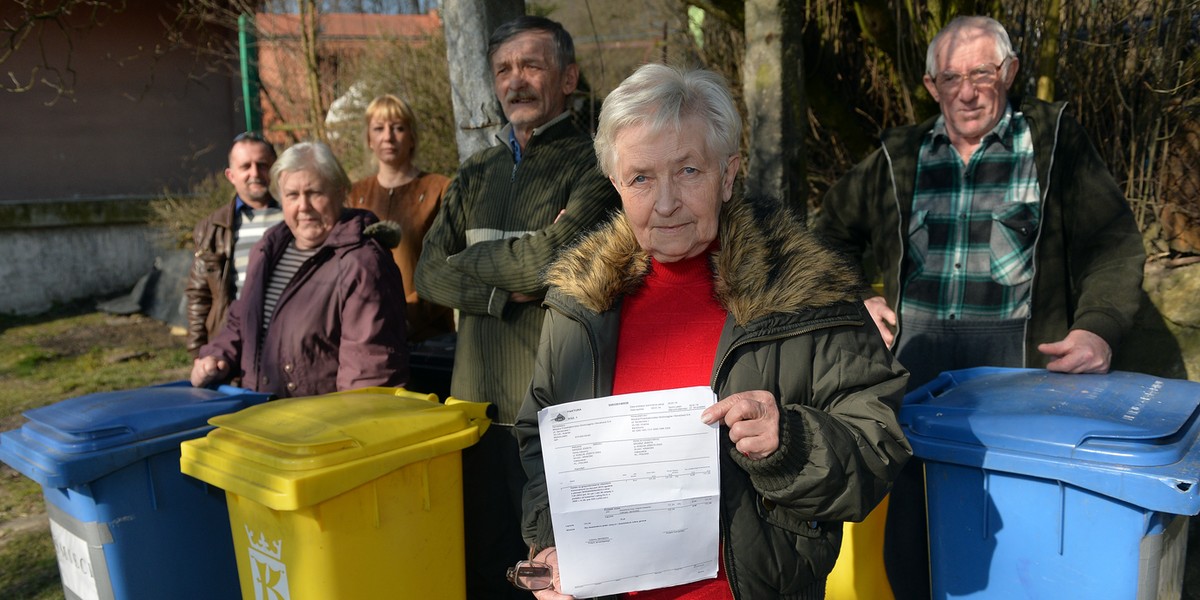 Nie chcemy płacić haraczu za śmieci