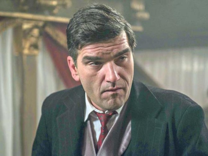 Bojan Navojec kao Ante Pavelić u "Senkama nad Balkanom"