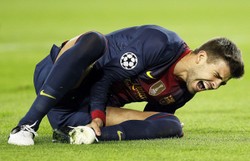 Barcelona bez obrońcy. Pique kontuzjowany
