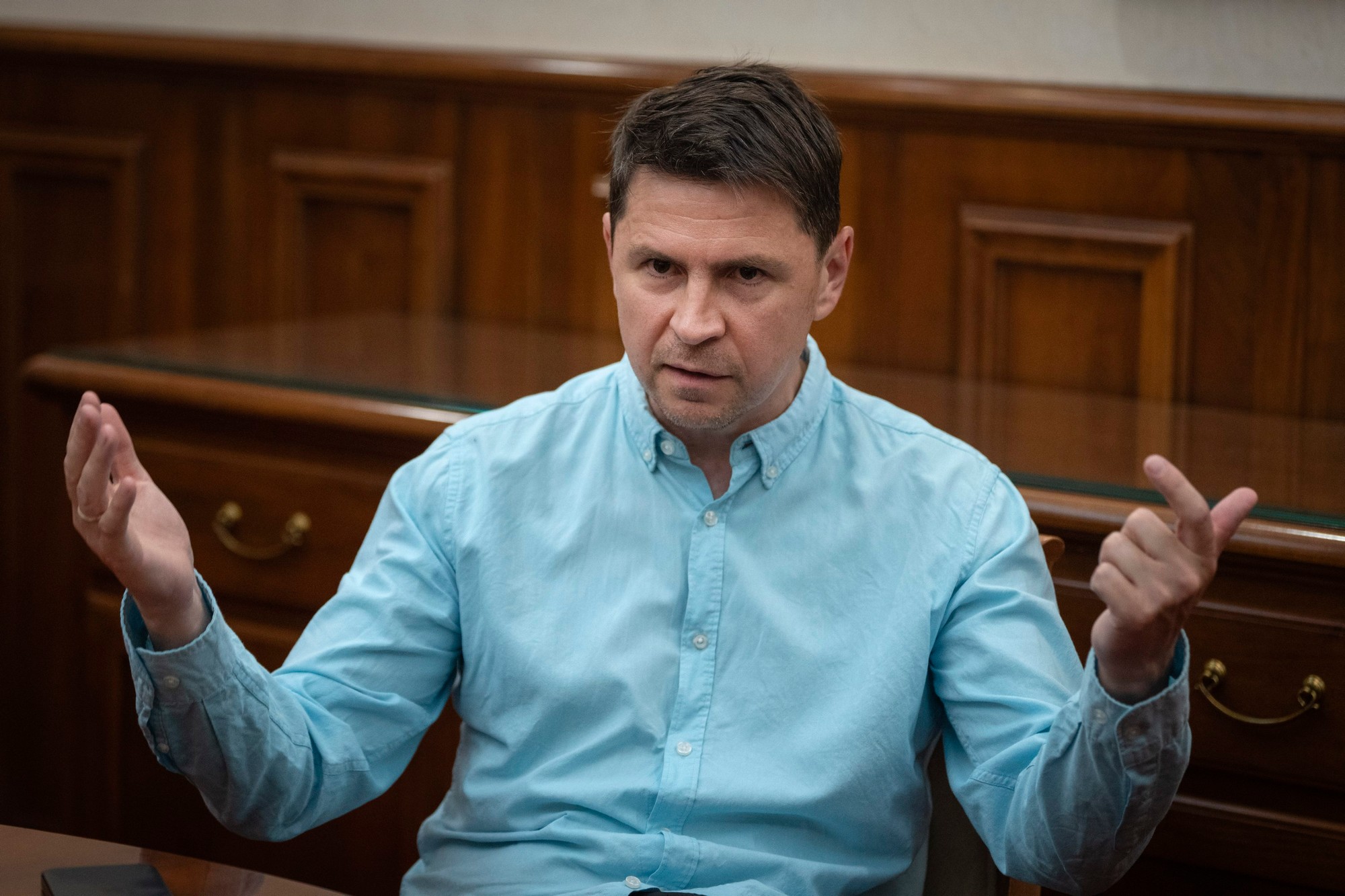 Poradca ukrajinského prezidenta Mychajlo Podoljak