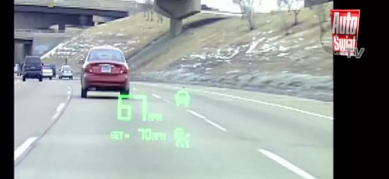 Szyba jak telewizor - Nowy pomysł na Head-Up Display od GM