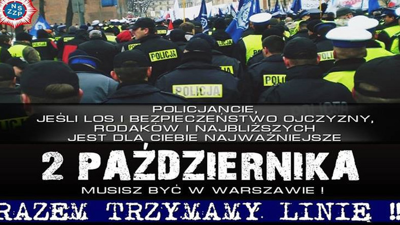 Warszawa: jest termin manifestacji służb mundurowych