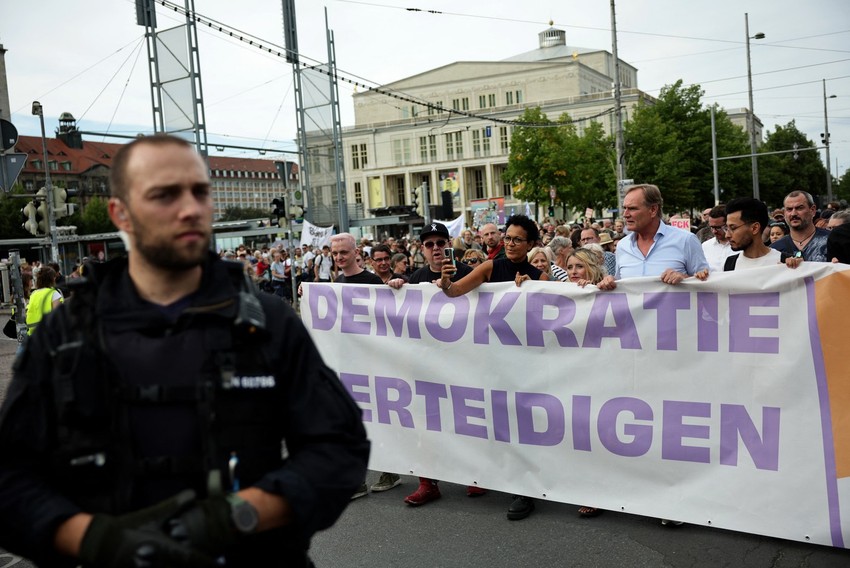 Protest protiv desnice u Nemačkoj