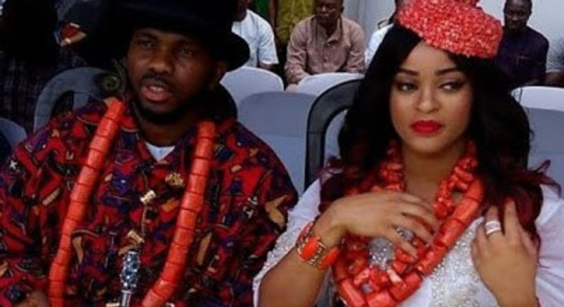 Joseph Yobo and wife, Adaeze