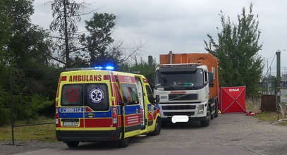 Cofał śmieciarką i doszło do dramatu. Wstrząsające zdarzenie w Lublińcu