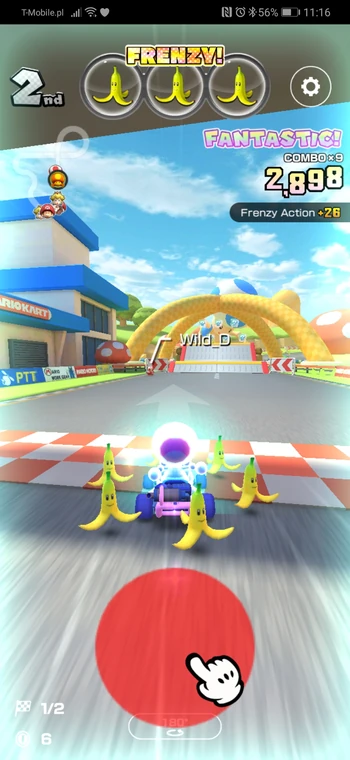 Mario Kart Tour - screenshot z gry (Android)