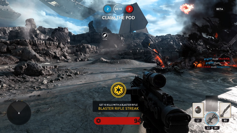 Star Wars: Battlefront - open beta (PS4)