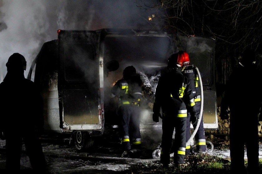 Walka z ogniem trwała 30 min