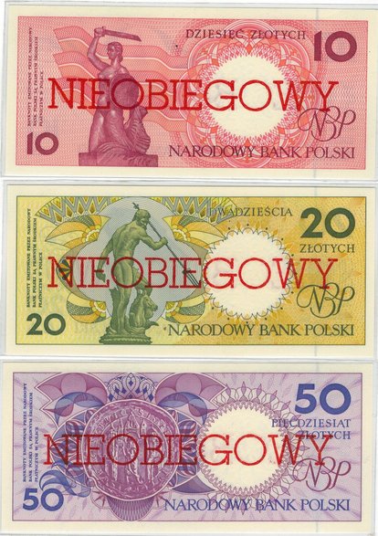 Polskie historyczne banknoty - autor: zbiory Justyny i Damiana Okrętów